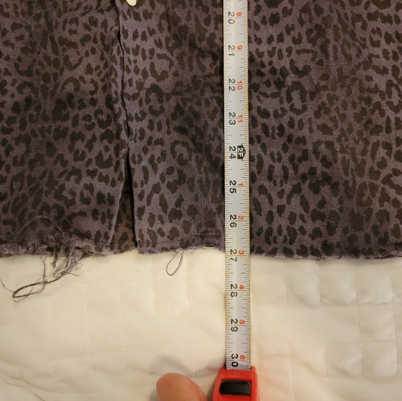 ❤️ Needles Cut-off bottom leopard print shirt - Picture 5 of 7